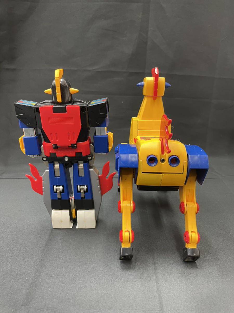 当時物 タカトクトイス ヤットデタマン 合金 黄金合身 大馬神 大巨神