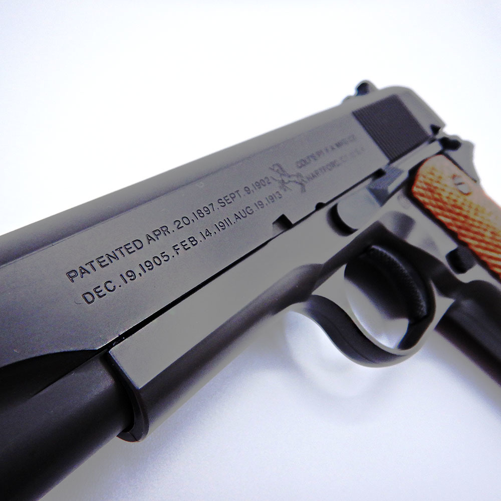 BB弾強烈東京マルイエアコッキング、コルトガバメント新品18禁【強化