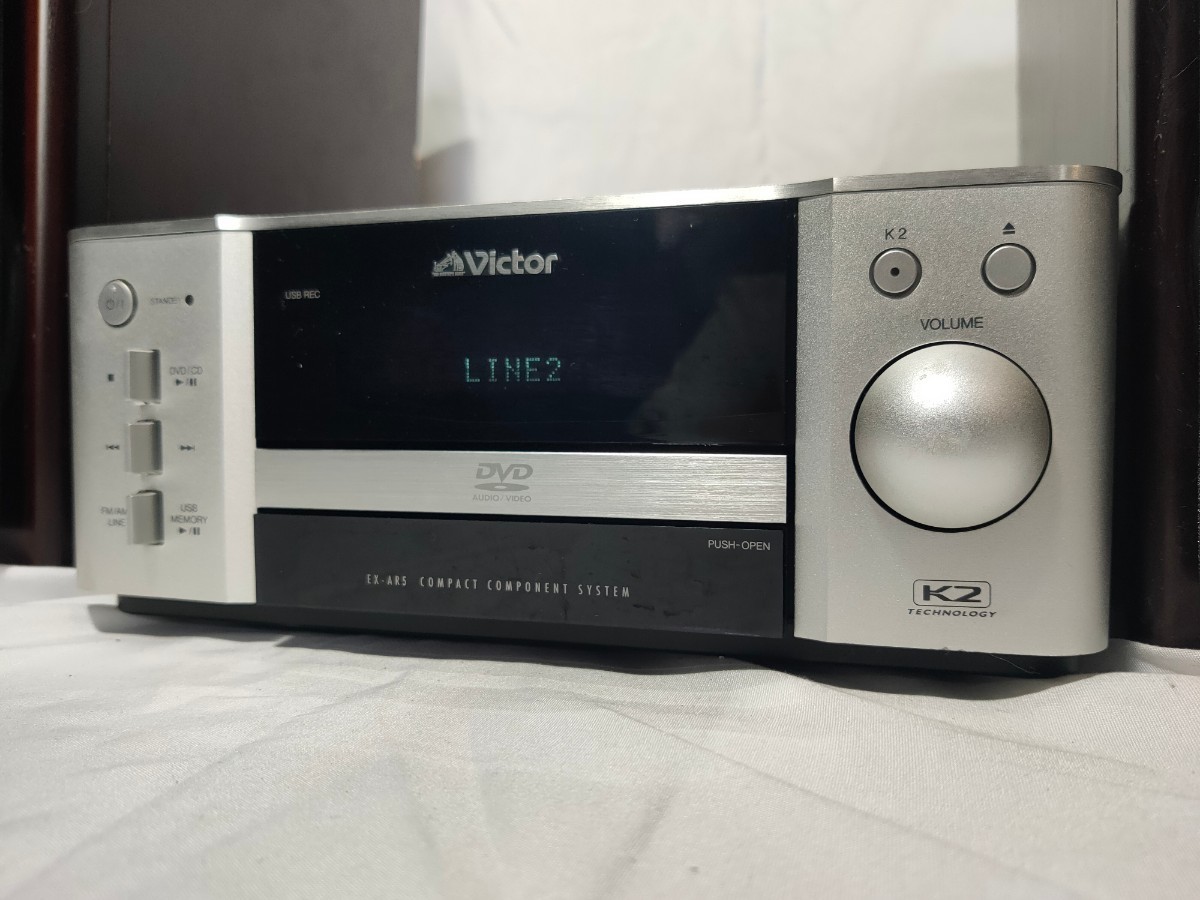 Victor ビクター EX-AR5 JVC ウッドコーン コンパクト コンポ