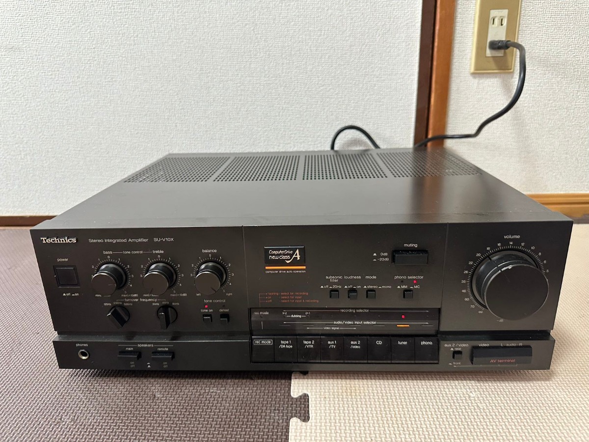 Technics 通電のみジャンク！Technics SU-V10X インテグレーテッド 