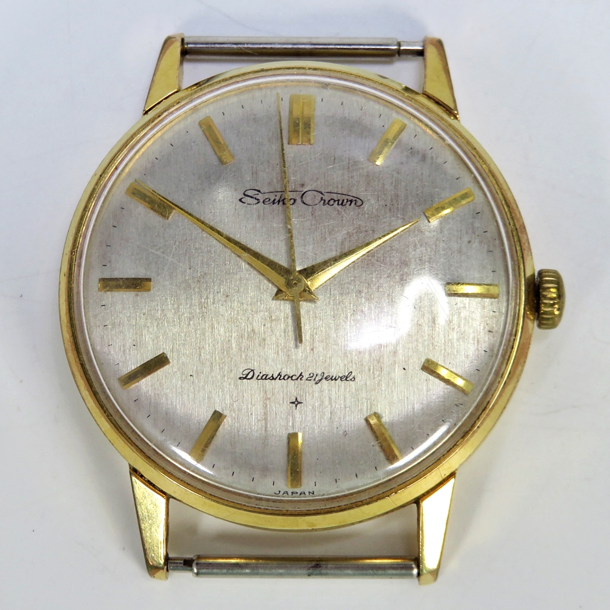 SEIKO CROWN DIASHOCK J15003E 21石 セイコー クラウン ダイアショック 