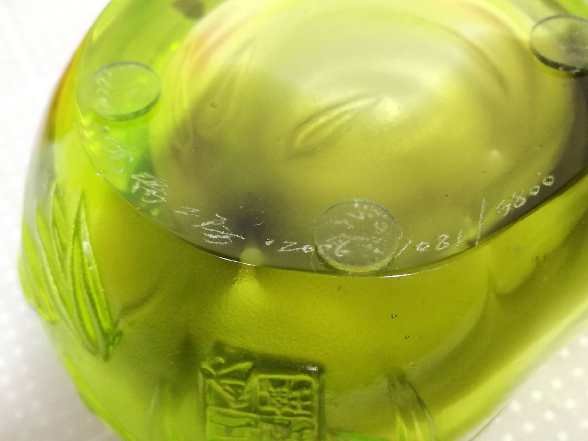 台湾 瑠璃工房 LIULIGONGFANG 工芸ガラス 置物 【公式通販】