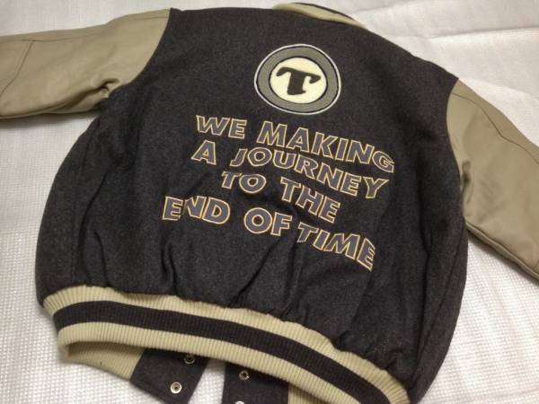 本革使用!袖革スタジャン☆TAR COM MUNICATIONS(17(Lサイズ)｜売買され  