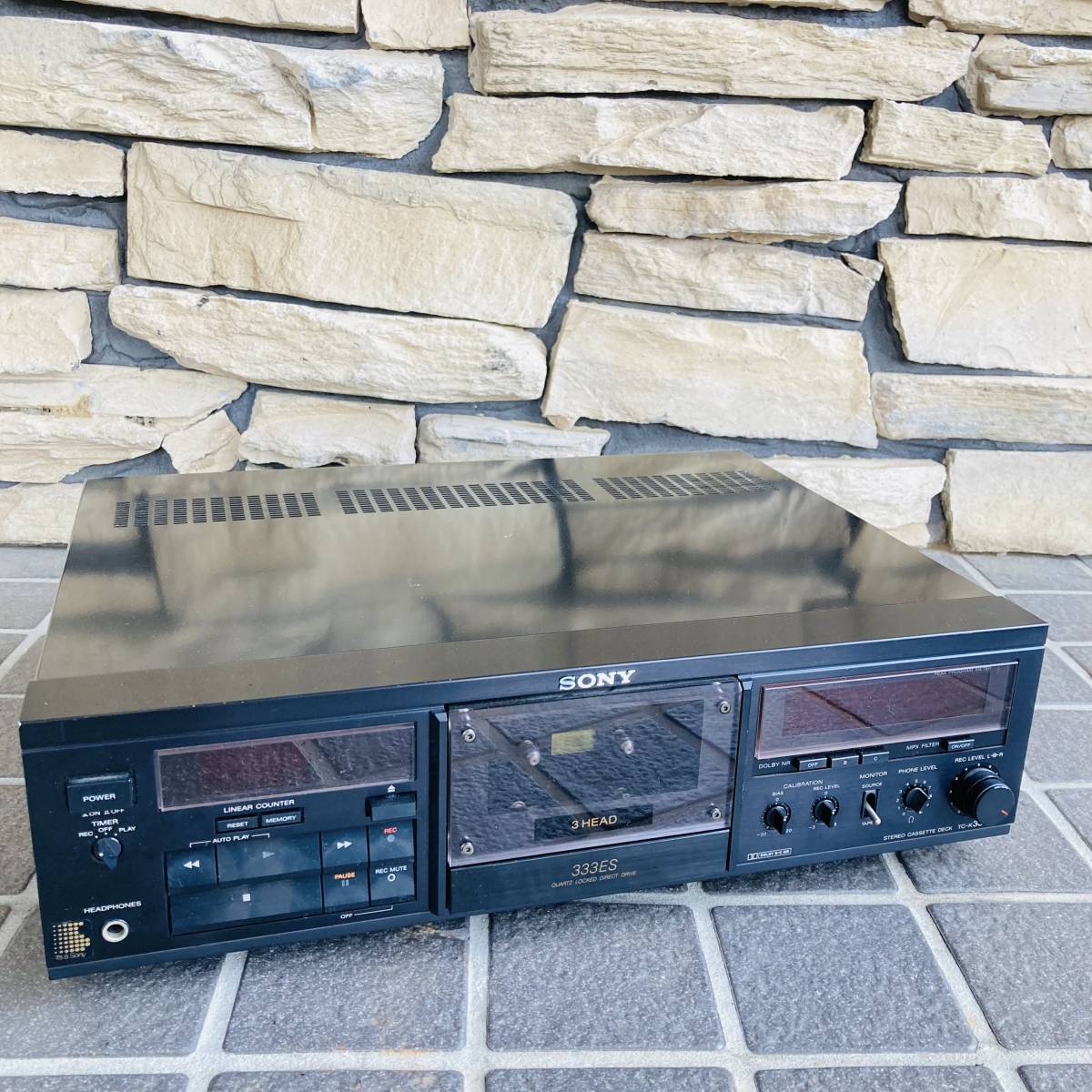 1円 SONY カセットデッキ TC-K333ESX ソニー 北2 SONY カセットデッキ