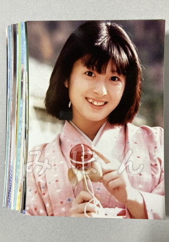 ◎ 河合奈保子【B】 昭和アイドル L判 写真 50枚セット(写真)｜売買
