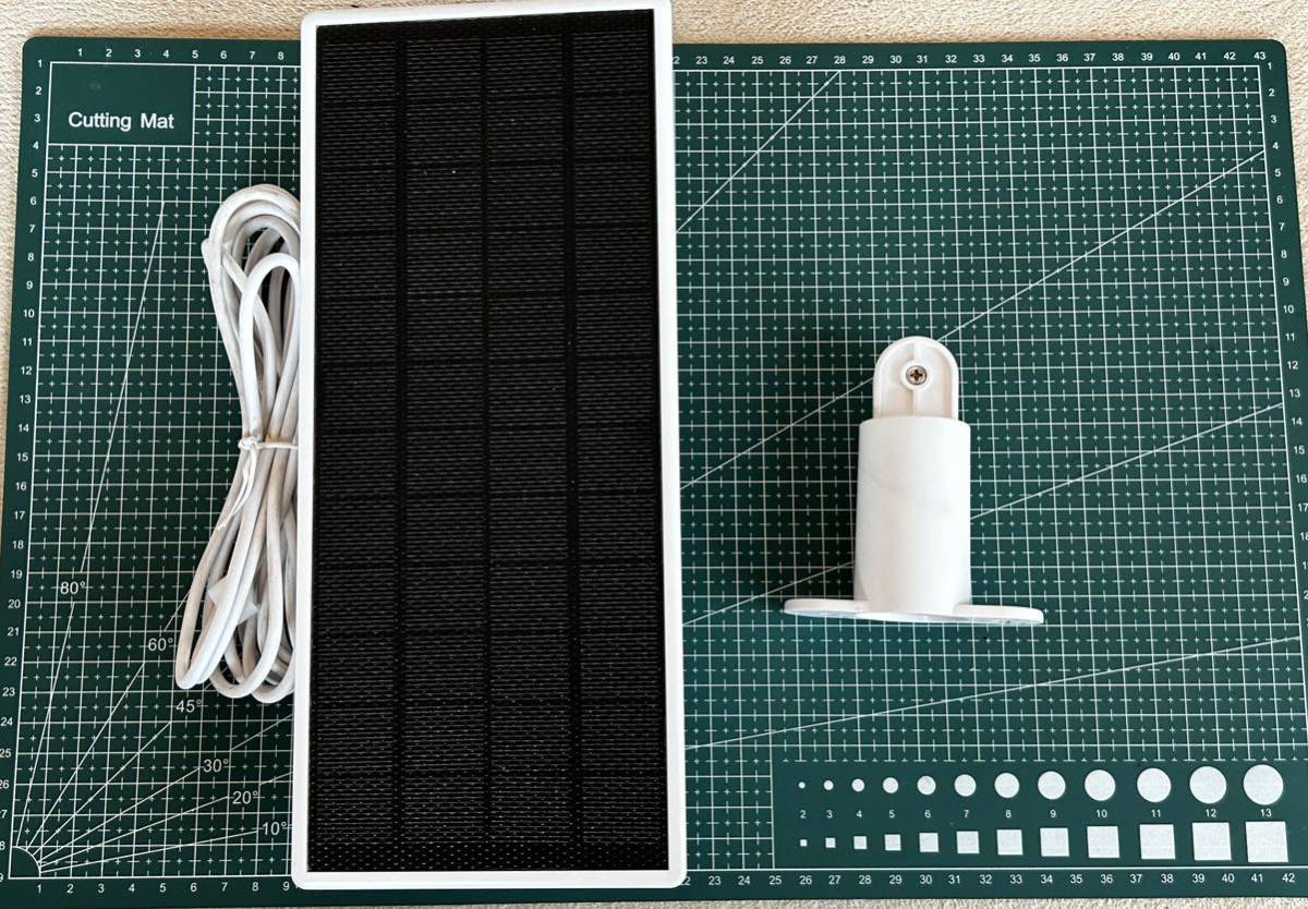 Wasserstein ソーラーパネル Google Nest Cam 屋外または屋内用 バッテリー - 2.5W ソーラーパワー - Made for Google Nest用