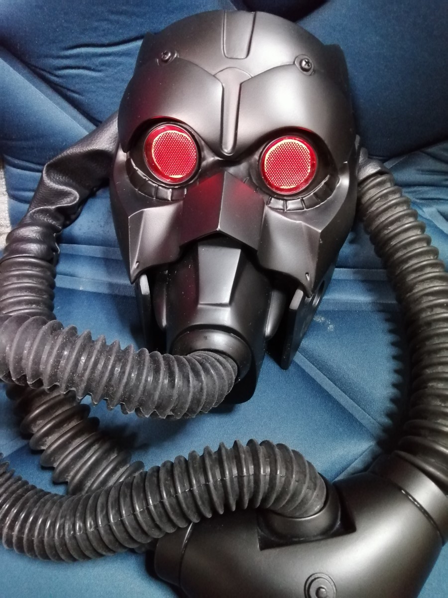 人狼版 プロテクトギア 1/1マスク ケルベロス 紅い眼鏡 コスプレ