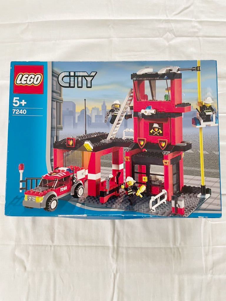 LEGO レゴ ブロック シティ 7240 消防署 2005年 未開封 ビンテージ 