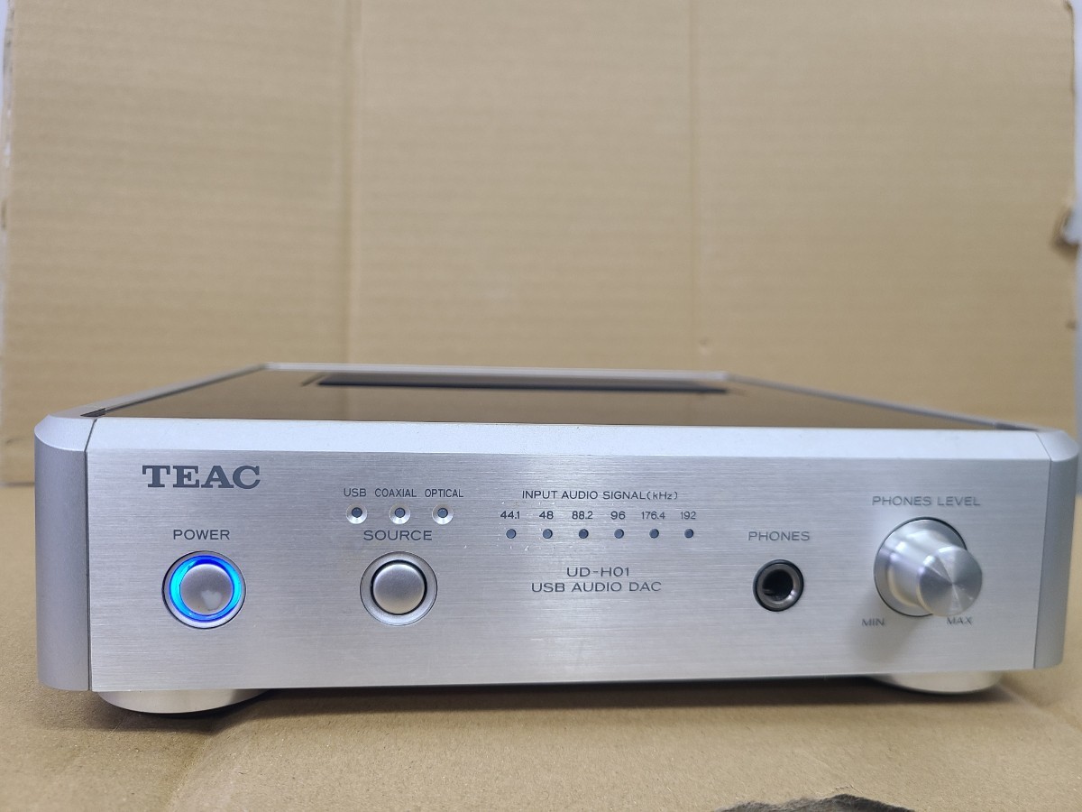 TEAC UD-H01S コンバーター シルバー2012年製