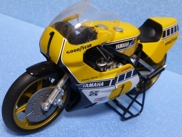 【中古品(美品)】希少 1/12 YAMAHA ヤマハ YZR500 GP500 K.ロバーツ ケニーロバーツ ダイキャスト