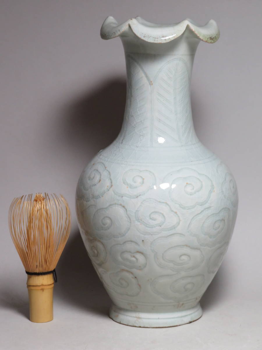 中国 北宋 磁州窯 鉄絵の高足盃 I30-3 中国 北宋 中国美術 宋代 磁州窯