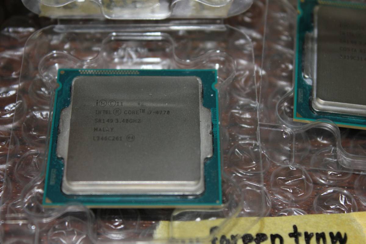 動作確認済み(Cinebench)】合計5個 Core i7-4790:2個 i7-4790K:1個 i7 