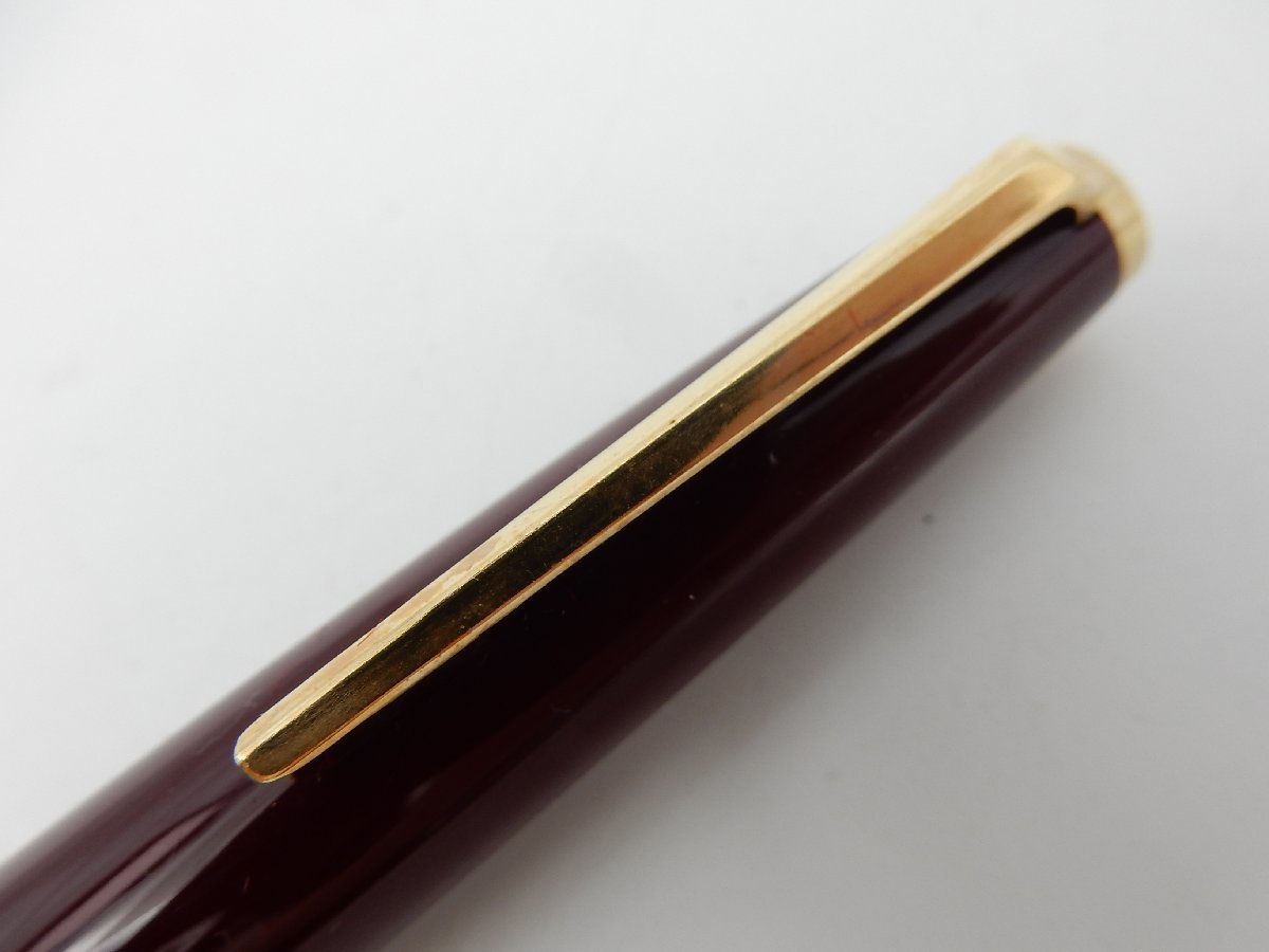 美品 MONTBLANC モンブラン 320 万年筆 ボルドー 14Kペン先 EF 1