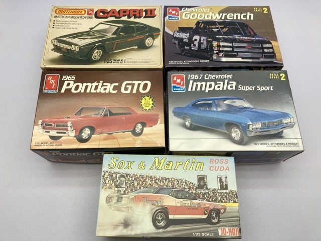 JO-HAN 1/25 Sox＆Martin BOSS CUDA model 他 まとめて プラモデル AMT/ジャンク ※まとめて取引・同梱不可 [34-2797]