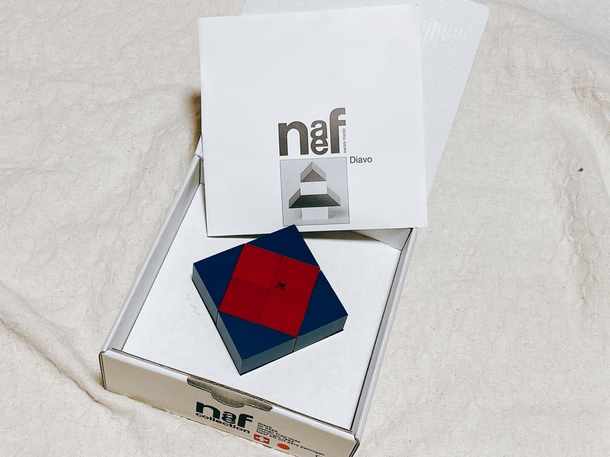 廃盤 ネフ社 ディアボ naef Diavo 1994 知育玩具 木製積木 スイス 
