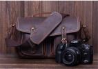 ★高級一眼レフカメラバッグ~アンティーク調、渋い牛革使用!~