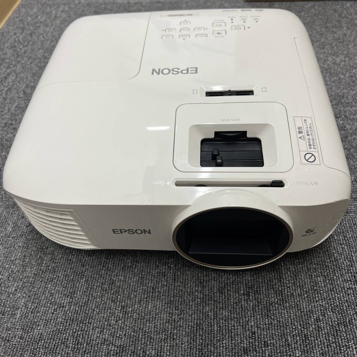 【JV3072】フルHD 3D対応プロジェクター高級機 EPSON EH-TW5650 ホームプロジェクター 箱なし 通電確認済み 動作未確認 ジャンク