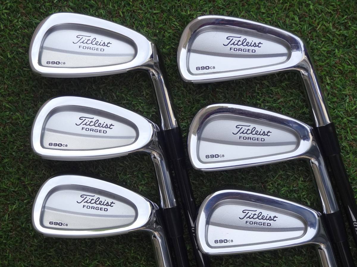 極美品】 タイトリスト Titleist 690CB FORGED TOUR AD AD-75 S 5-9，P 