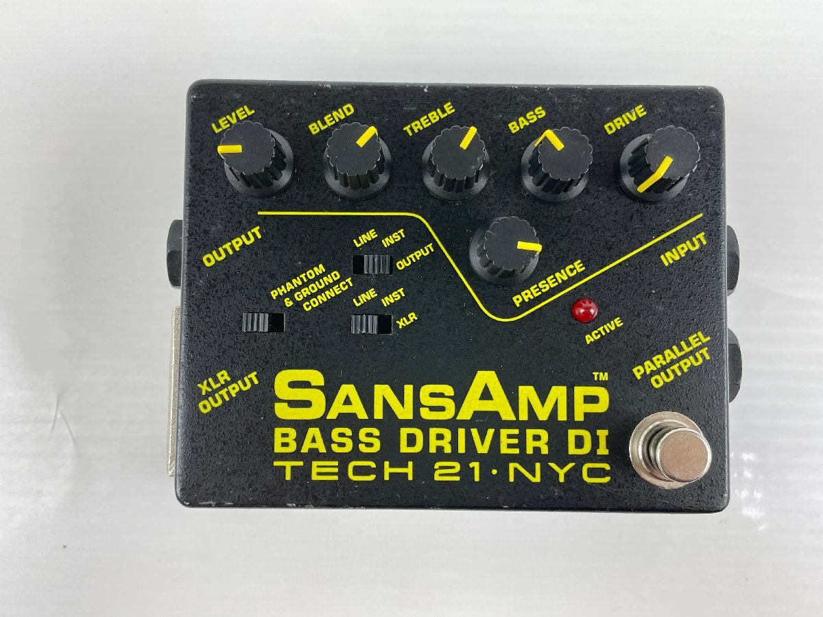 Tech 21 SansAmp Bass Driver Programmable DI : TECH21・NYC SANSAMP