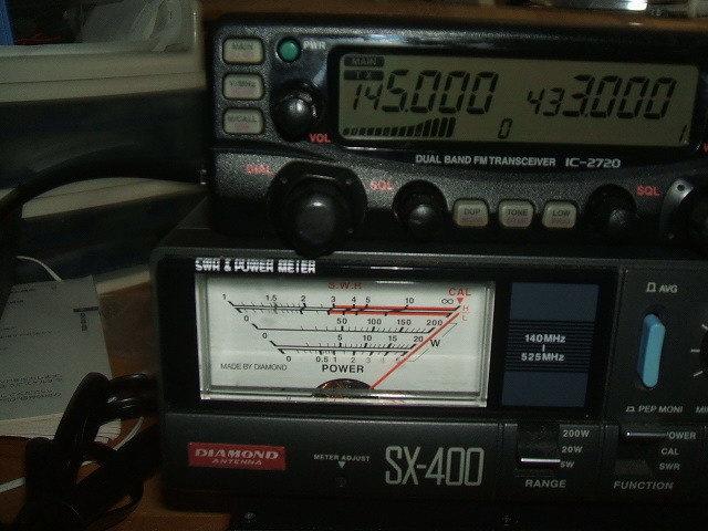 ICOM アイコム IC-2720（20W）144/430MHz デュアルバンドモービル機 新