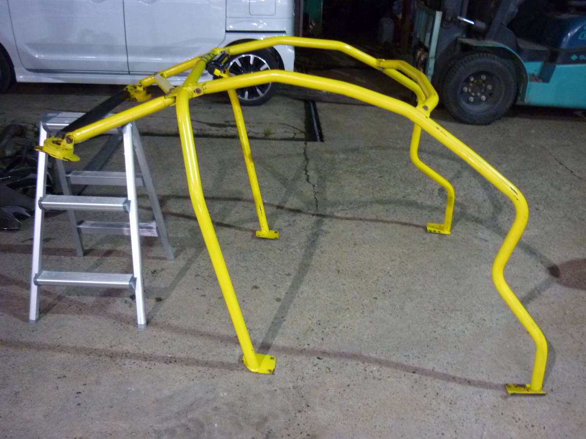 格安っ!FD3S用RE雨宮製6点式ロールバー☆斜行バー+純正リアタワー付きです♪