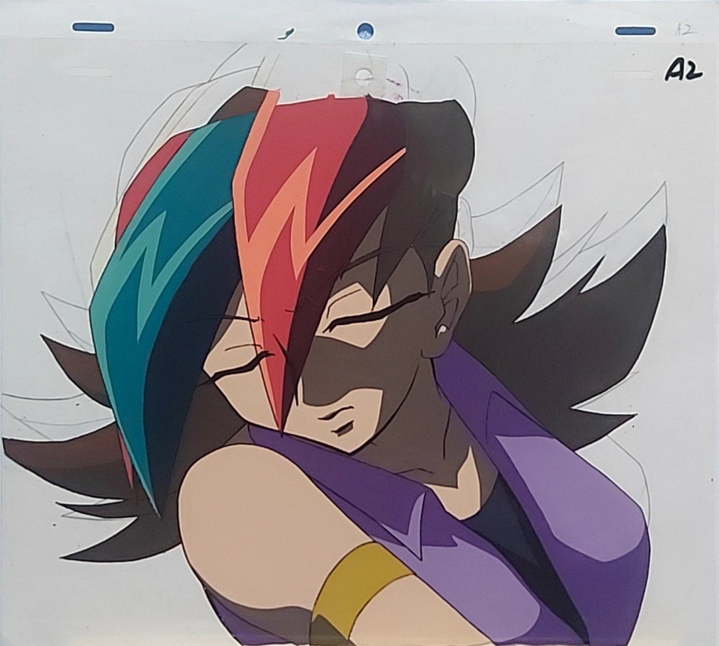 ベターマン セル画 ヒノキアップ 動画付き BETTERMAN Anime cel Hinoki
