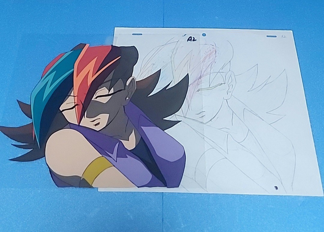 ベターマン セル画 ヒノキアップ 動画付き BETTERMAN Anime cel Hinoki