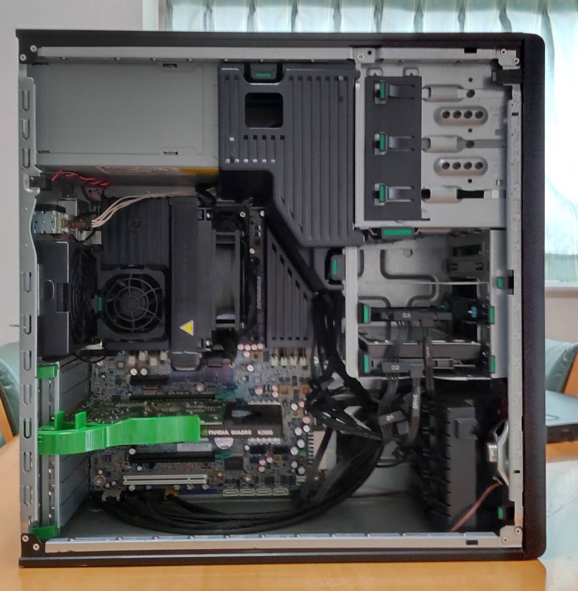 HP Z420 Workstation CPU E5-1650v2 水冷CPUクーラー メモリー10GB