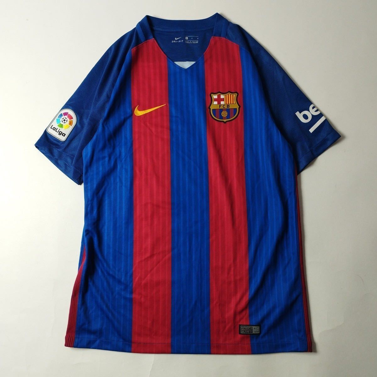 ナイキバルセロナユニフォームゲームシャツリーガAUTHENTICS