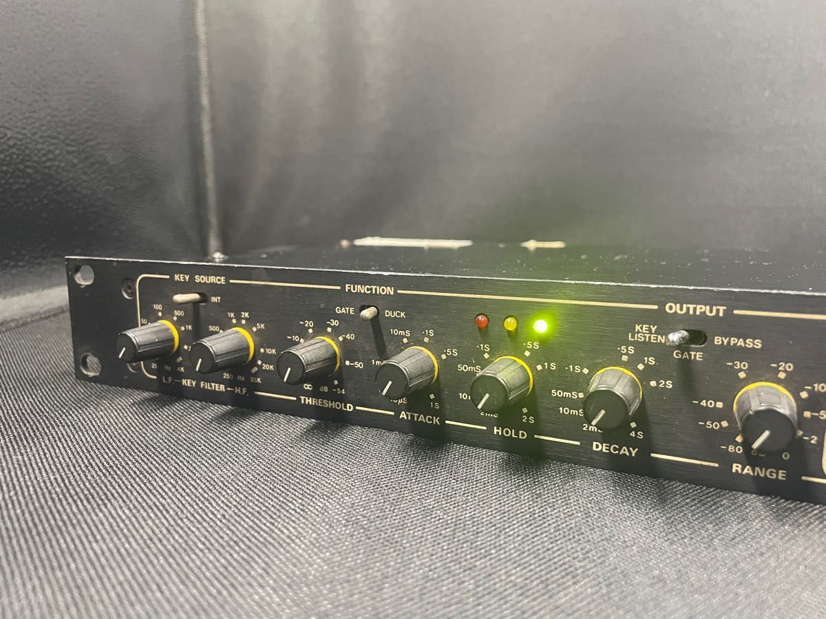 名機☆ DRAWMER DUAL GATE DS201 ノイズゲート イングランド製 音出し
