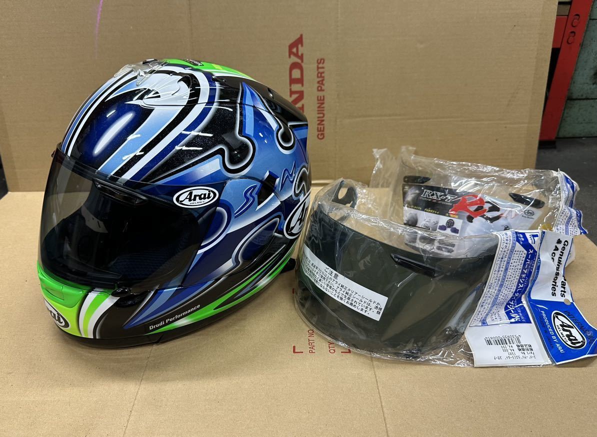 廃版 SHOEI X-8 ジョン コシンスキー 選手 レプリカ イーグル 洗浄