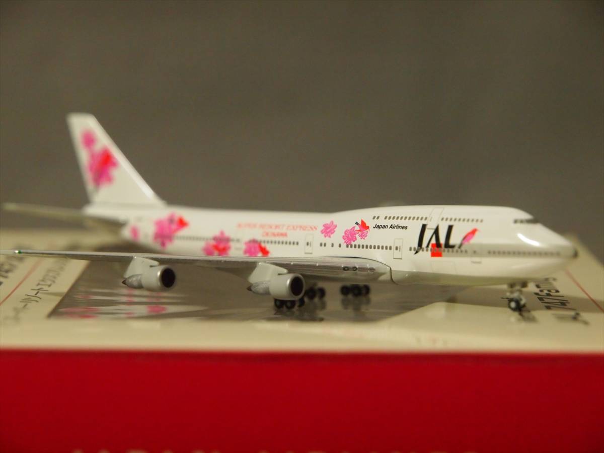 JAL 日本航空 B747-300 1⁄200 エクスプレス沖縄 リゾッチャ 1⁄500 B747