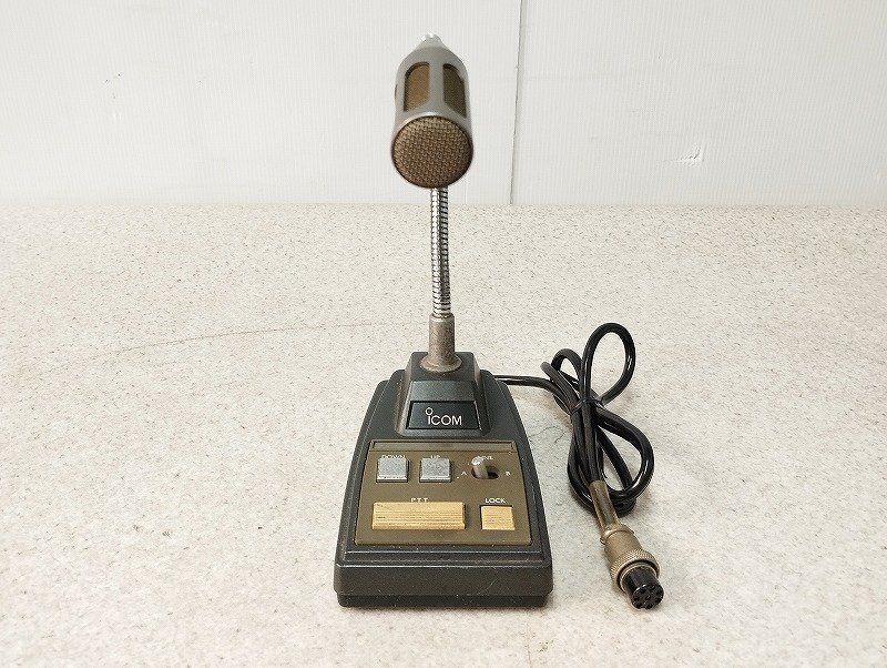 SM-8 ICOM アイコム スタンドマイク アマチュア無線 卓上 iCOM 現状品