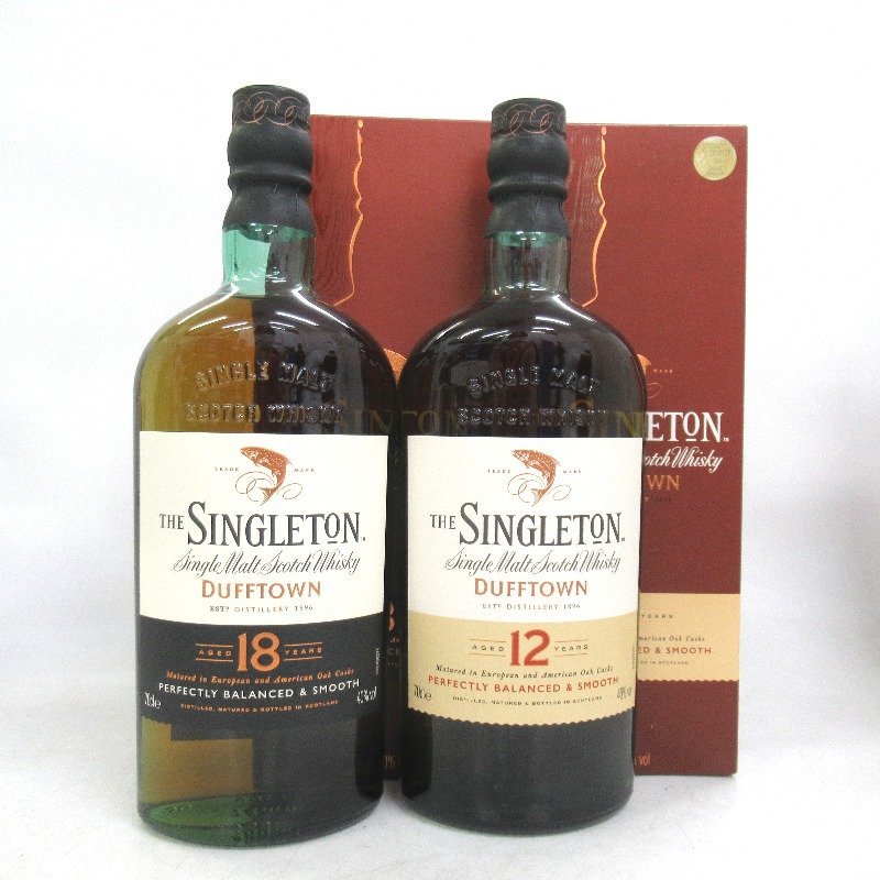 シングルトンダフタウン12年、18年2本セット ウイスキー シングルトン ダフタウン 18年/12年 2本セット 700ml