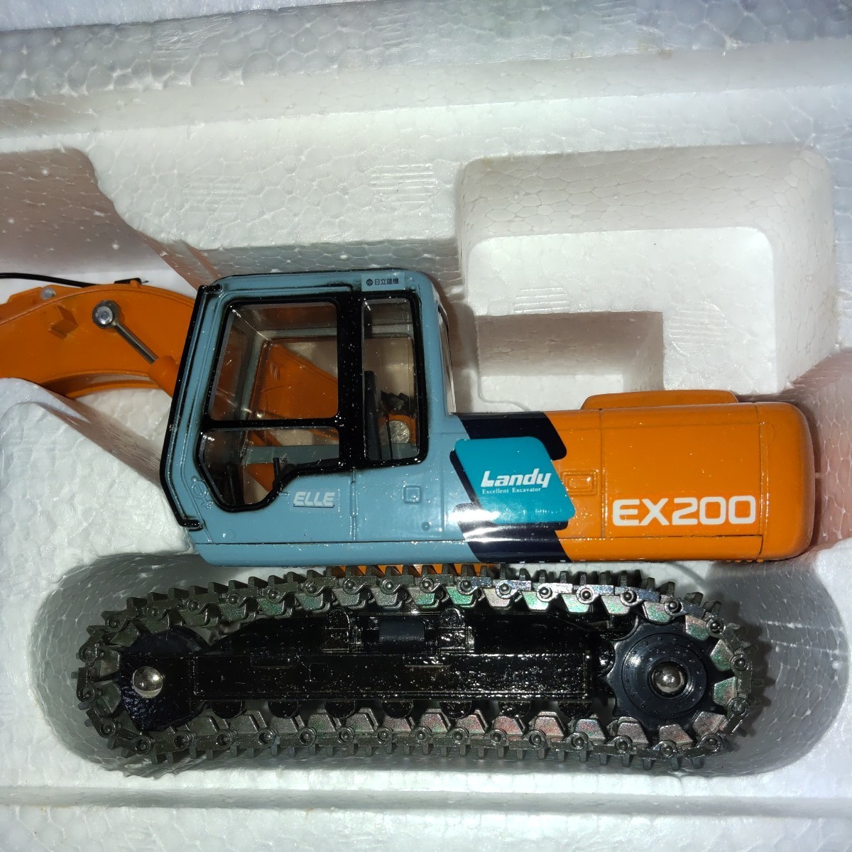 日立建機 HITACHI Landy EX200 油圧ショベル 1/40スケールミニモデル 