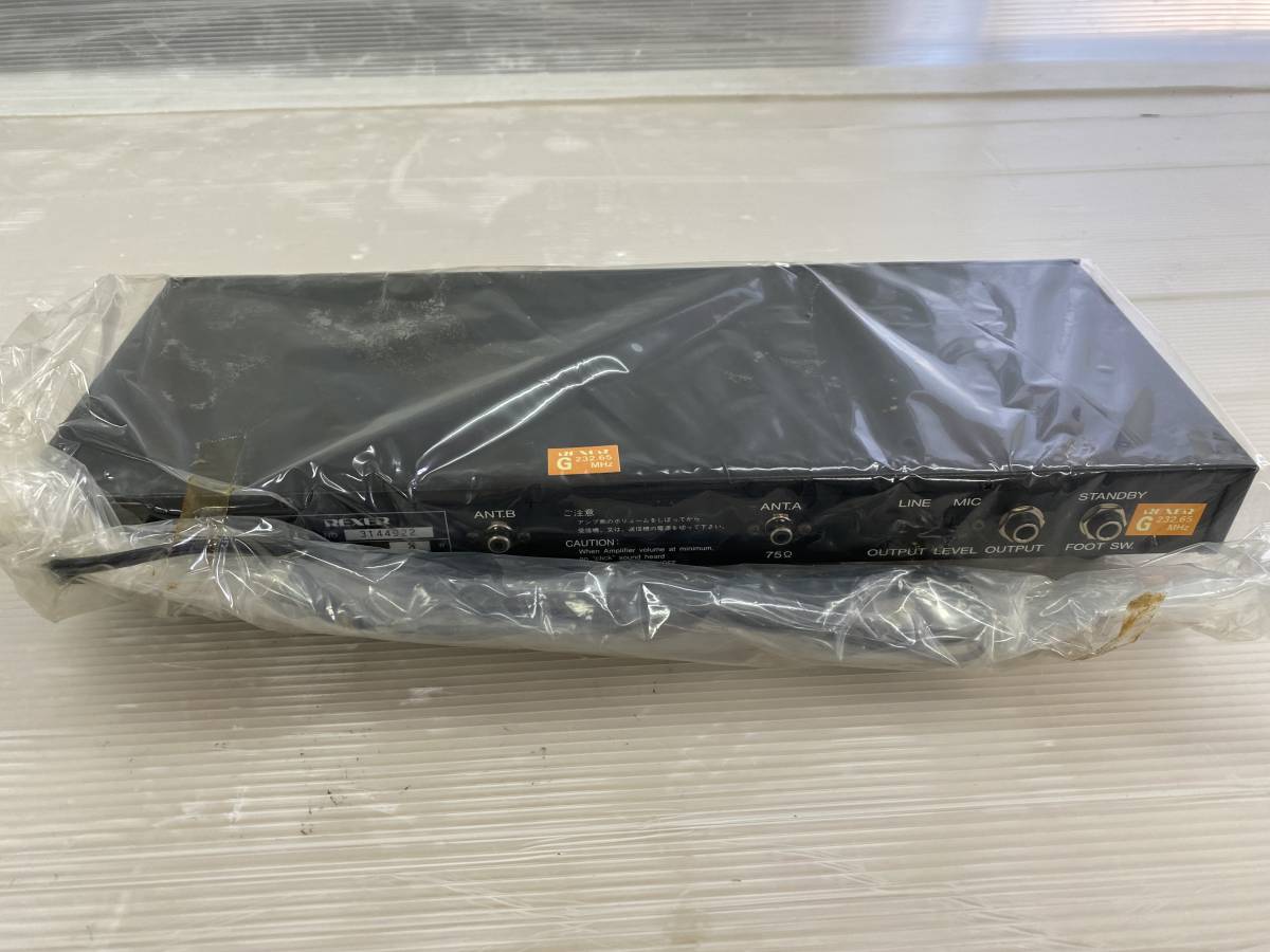 ★5-5-31-37TA★ REXER レクサー ワイヤレスシステム ダイバーシティ VX-102DR 音響機器 未使用？ 動作未確認 ジャンク品_6