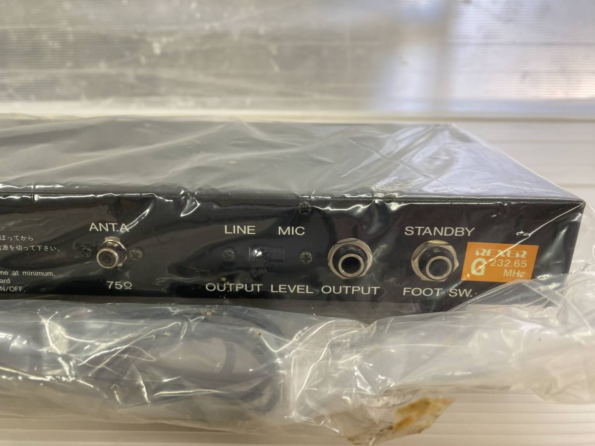 ★5-5-31-37TA★ REXER レクサー ワイヤレスシステム ダイバーシティ VX-102DR 音響機器 未使用？ 動作未確認 ジャンク品_8