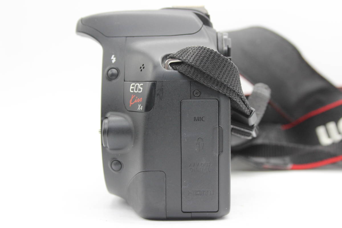 返品保証】 キャノン Canon EOS Kiss X4 EF-S 18-55mm F3.5-5.6 II USM