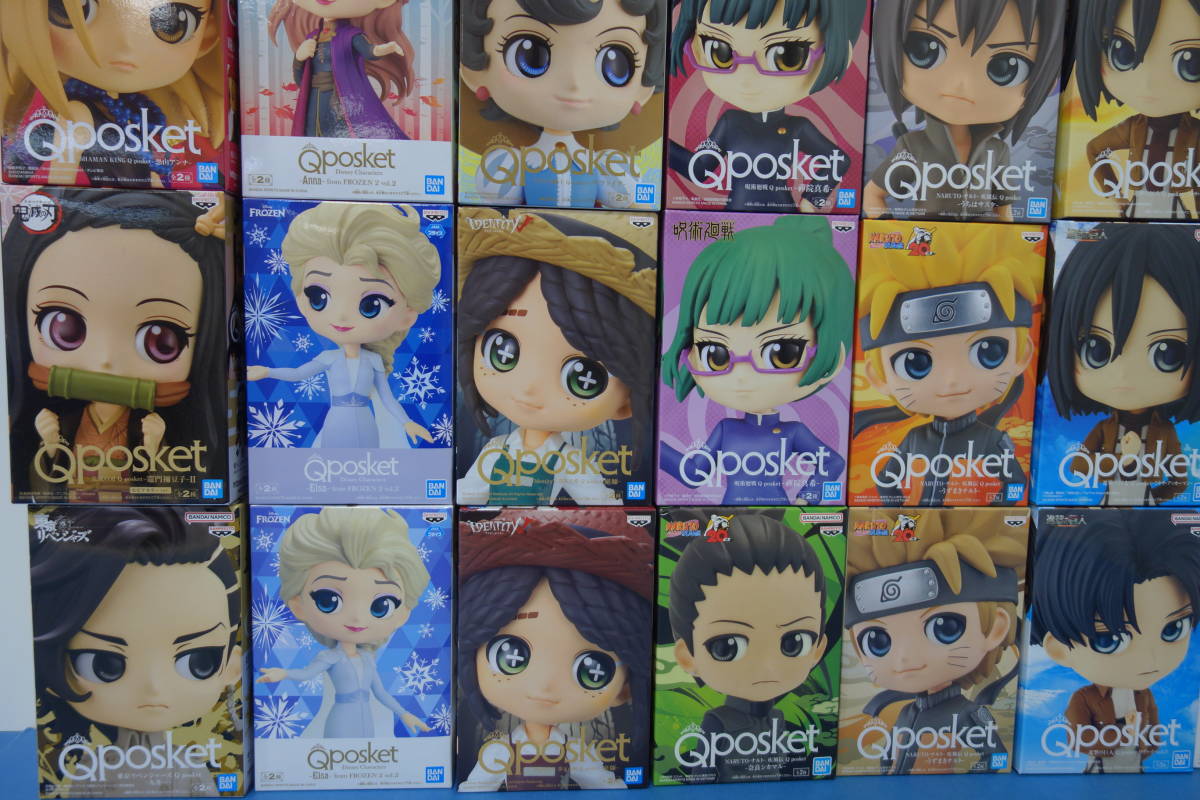 【Z☆】qposket 32体まとめ売り 084）未開封 Qposket フィギュア - Yahoo!オークション プライズ 32体