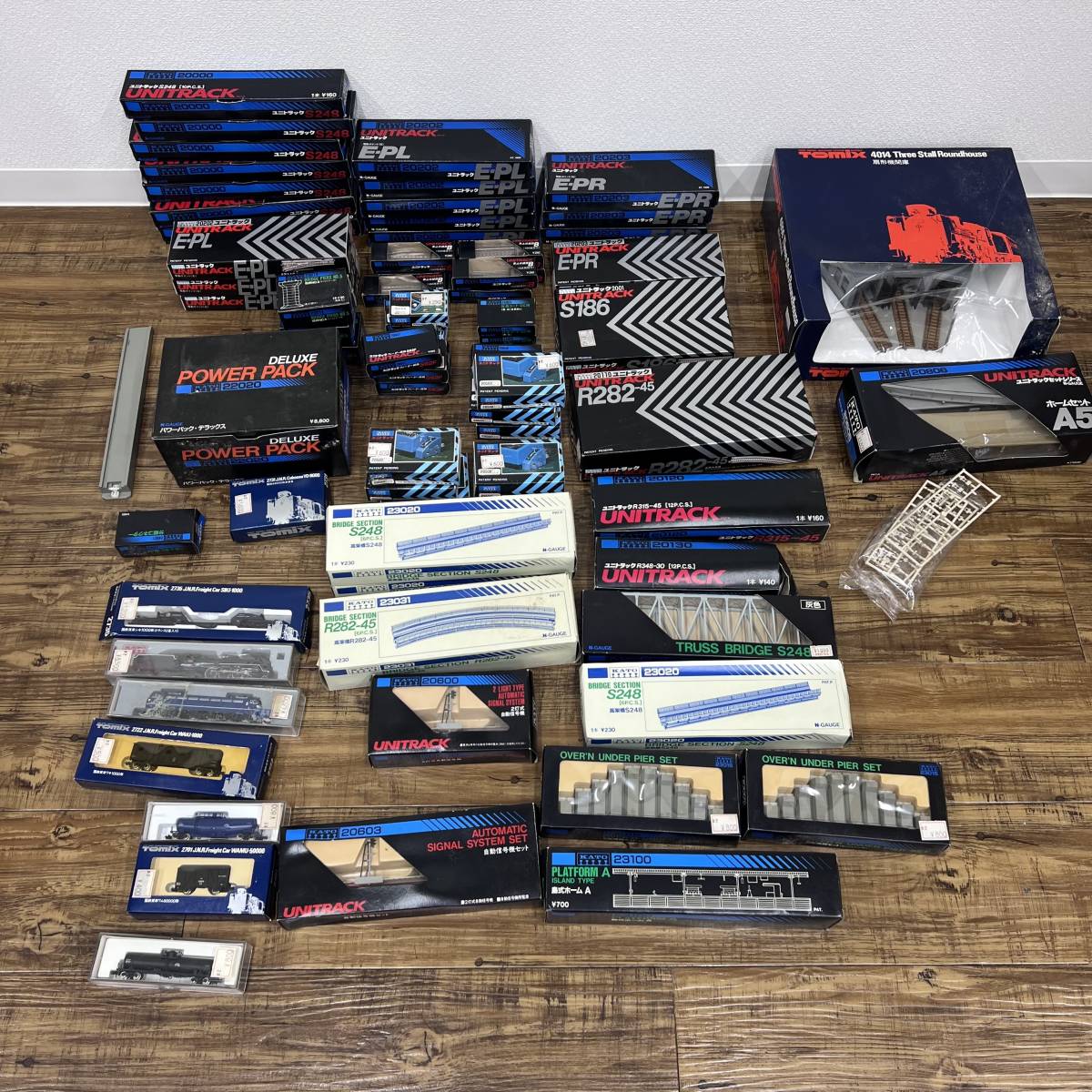 【大量】 鉄道模型 TOMIX KATO POWER PACK レール 扉形機関庫 #12655