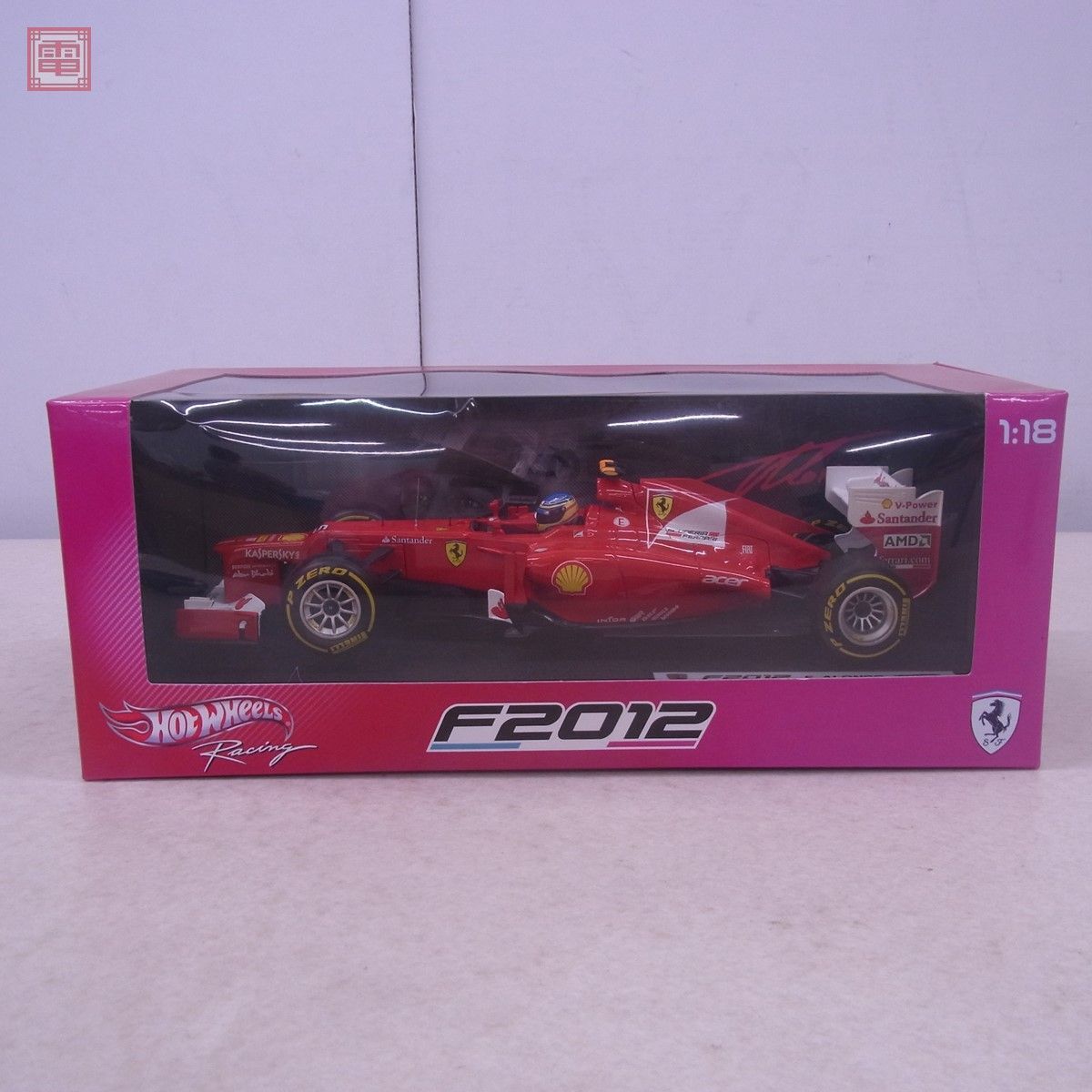 廃盤 希少 レア フェラーリ ホットウィール エリート 1/18 F2012