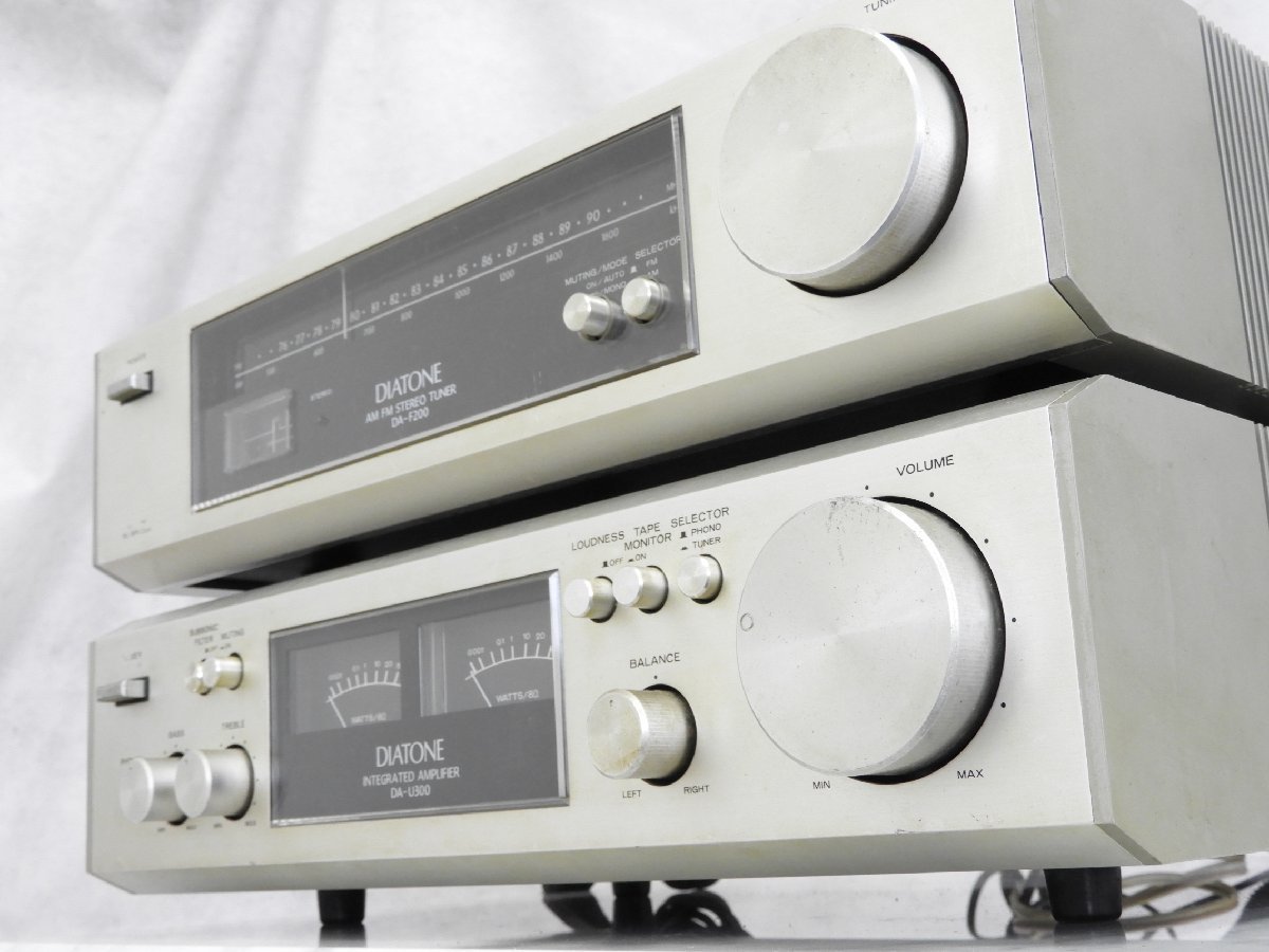 ☆ DIATONE ダイヤトーン DA-U300 プリメインアンプ / DA-F200