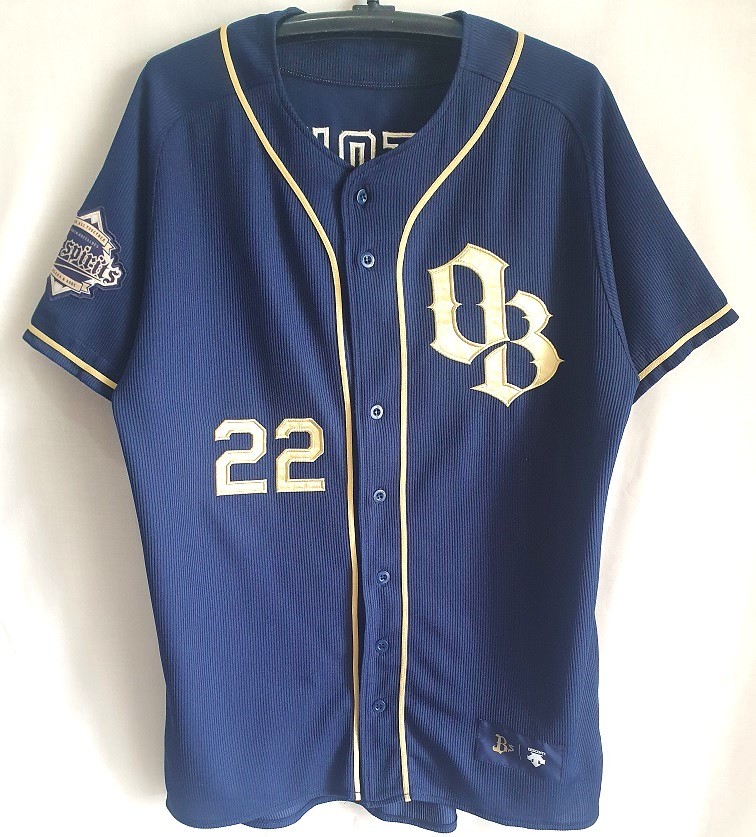 デサント オリックスバファローズ サードレプリカユニフォーム#22 伊藤