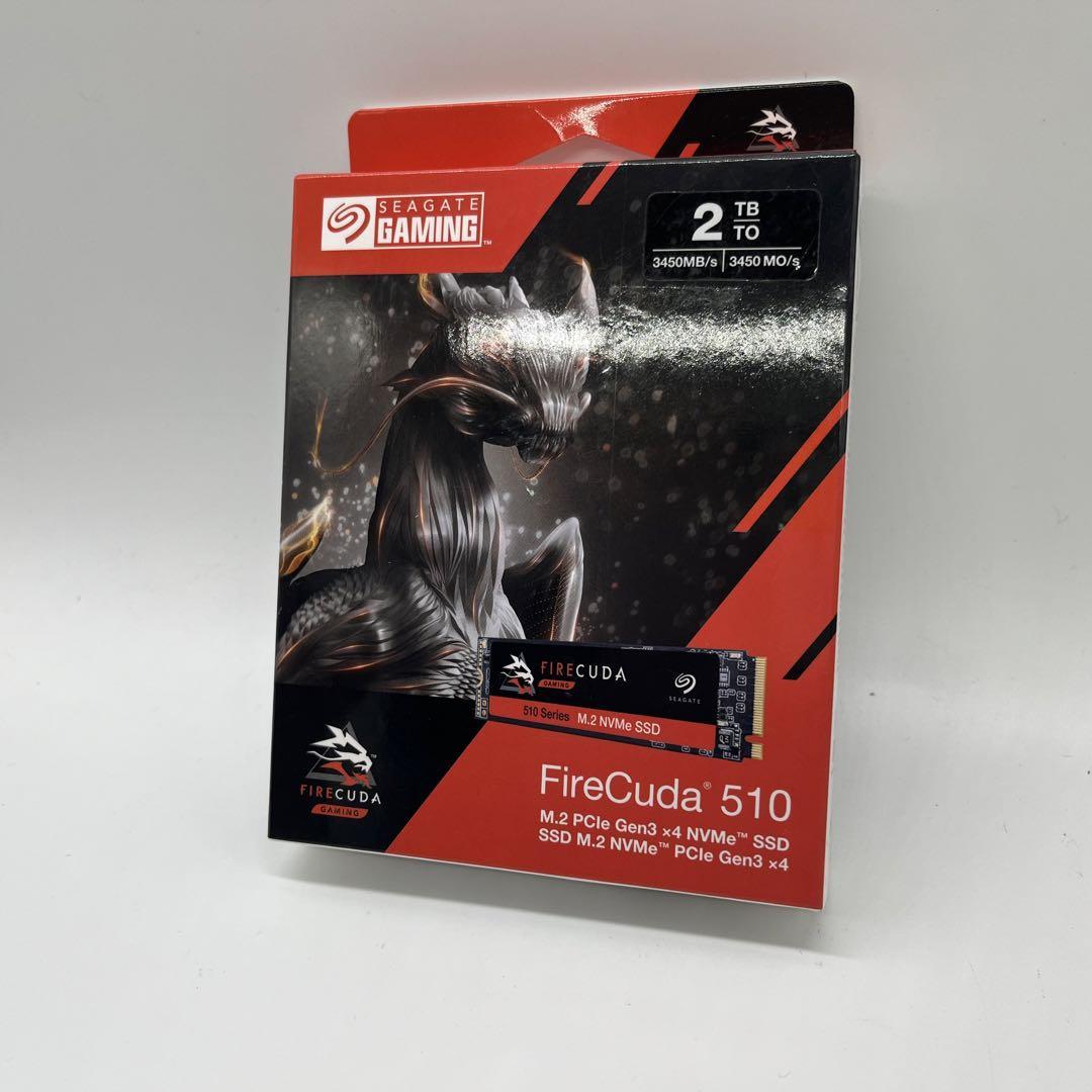 新品未開封Seagate FireCuda 510 M.2 内臓SSD 2TB