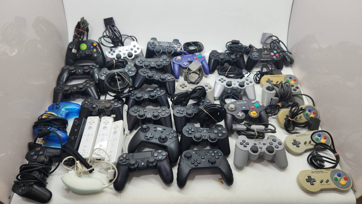 1452】1円~ ゲーム機 コントローラー まとめ 大量 DUAL SHOCK 4 3 2 SF