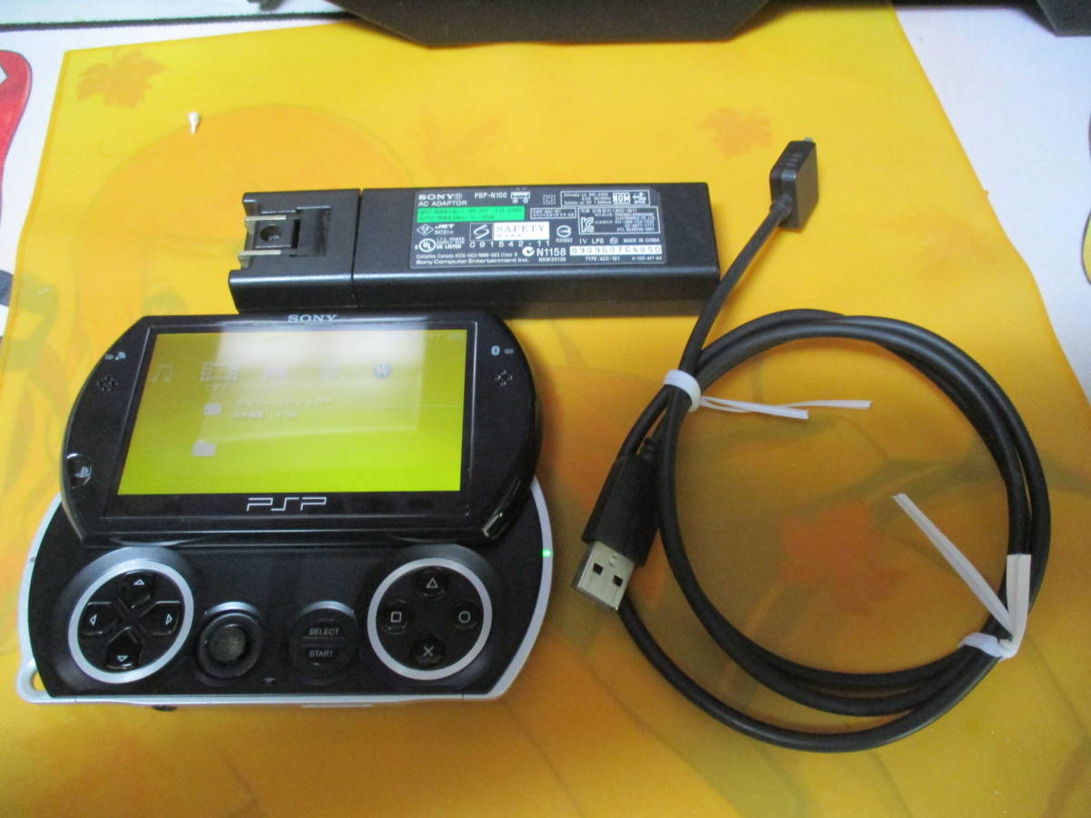中古 SCE ソニー PSP(プレイステーション・ポータブル)PSPgo ピアノ 