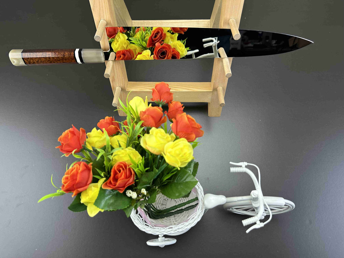 梵静刃物 コレクション 完全ウルトラ両鏡面（完全手研ぎ）尺一V金10号