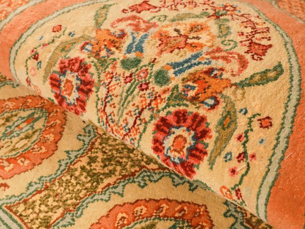 流】高級ペルシャ絨毯 ウール 絨毯 幅83×143cm XKL121 ペルシャ絨毯