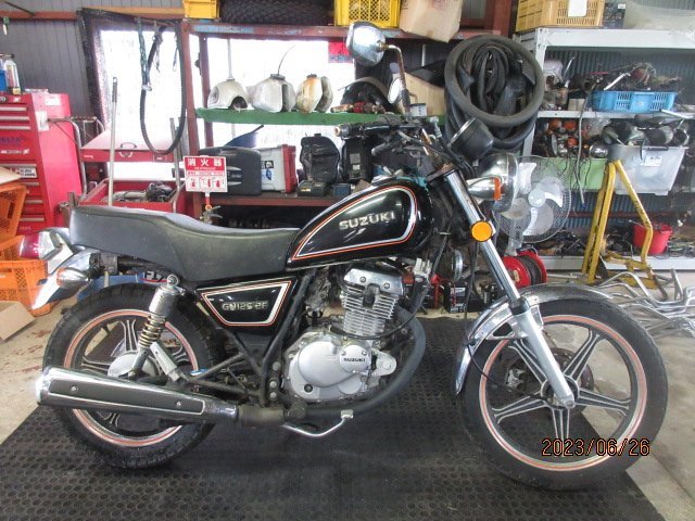 GN125-2F（＊LC6PCJ2N1D000***＊）純正前後ホイールセット☆各所部品