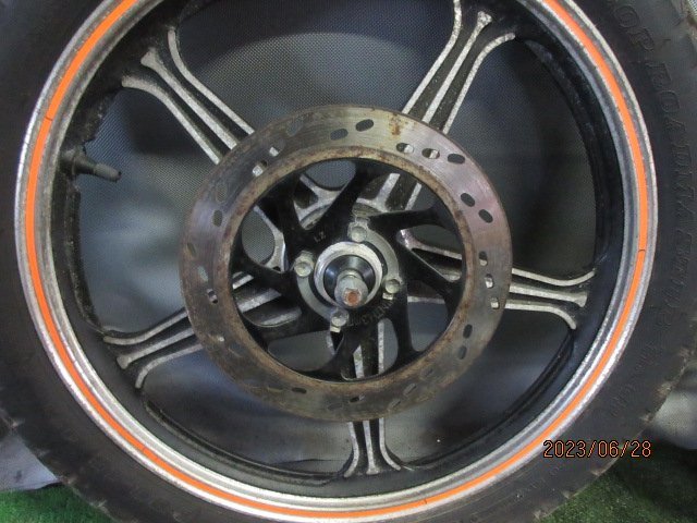GN125H純正ホイール前後セット 【公式通販】